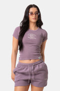 Dusky Mauve Sweat Shorts