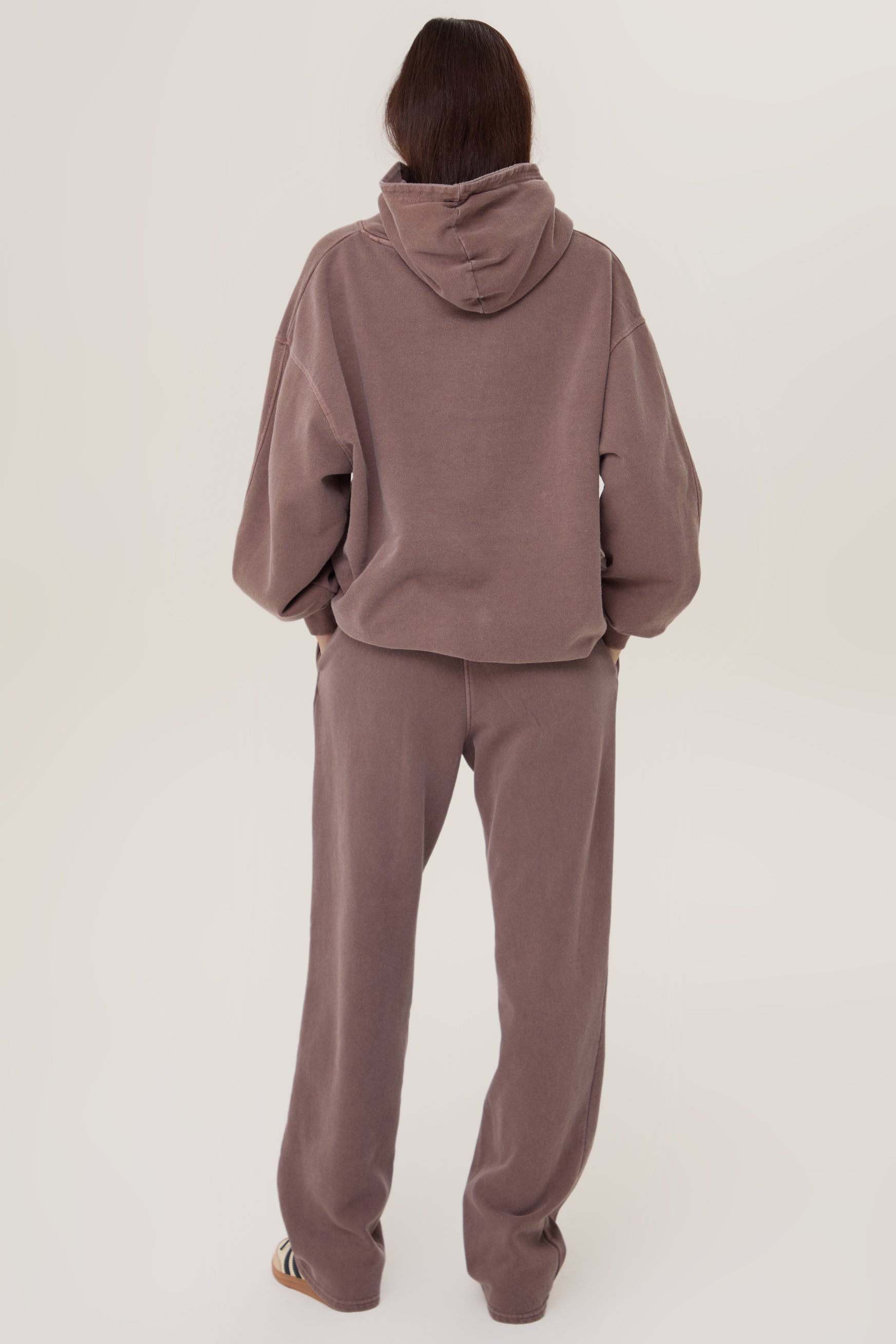 Pennbury Relaxed Fit Grove Hoodie - Mocha