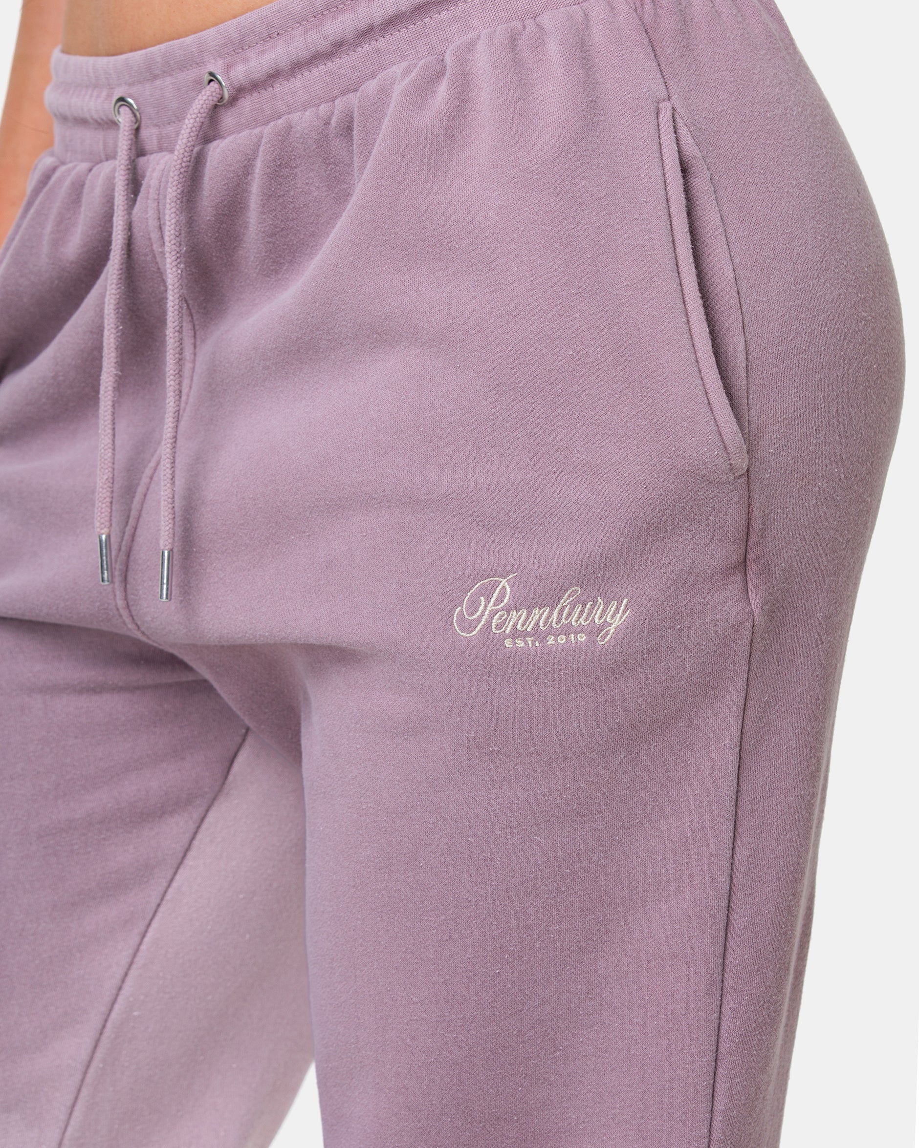 Dusky Mauve Straight Fit Joggers