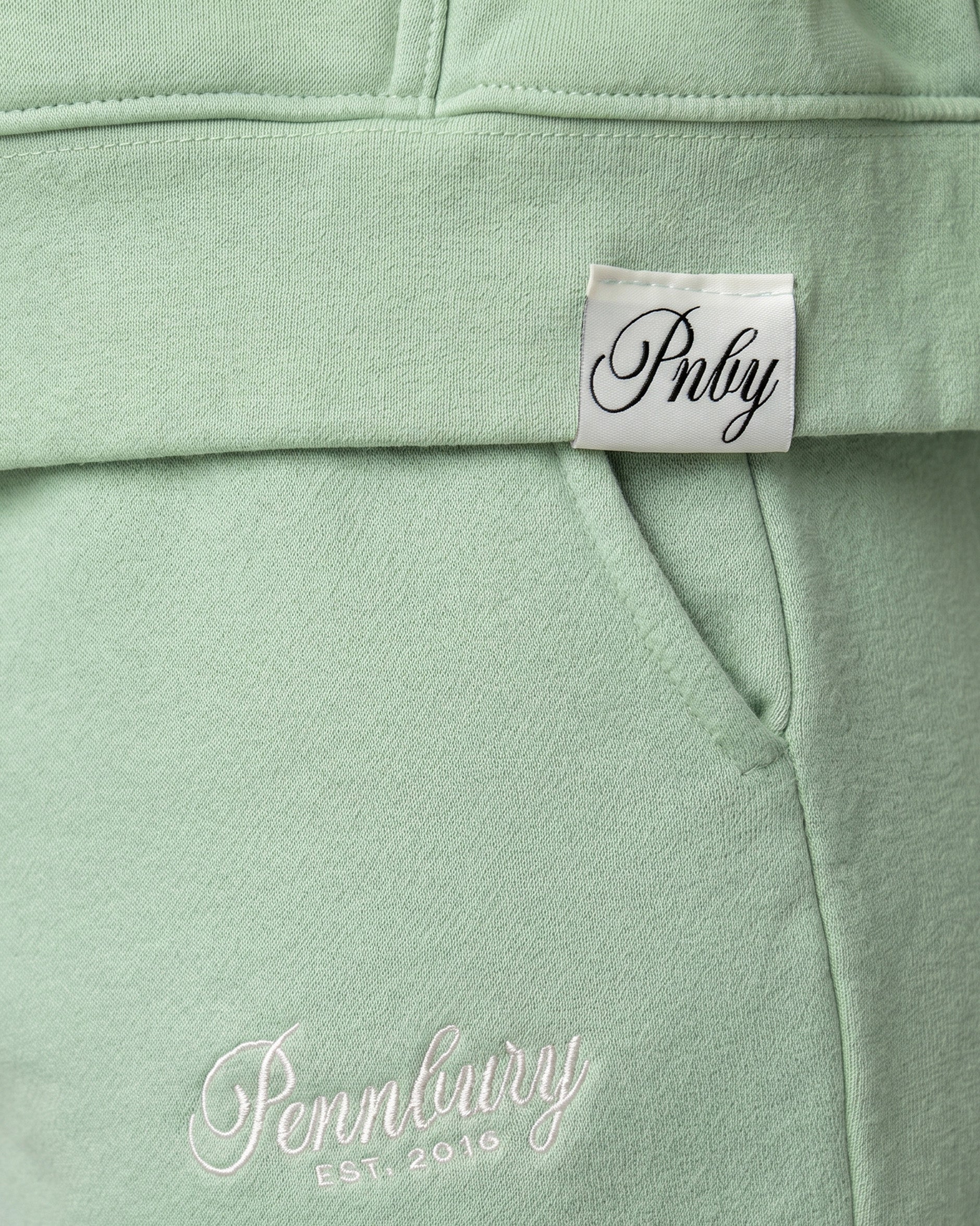 Soft Matcha Funnel Neck 1/4 Zip Sweat